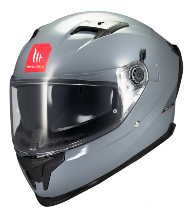 Мотошолом MT BRAKER SV Solid Gloss Grey A12