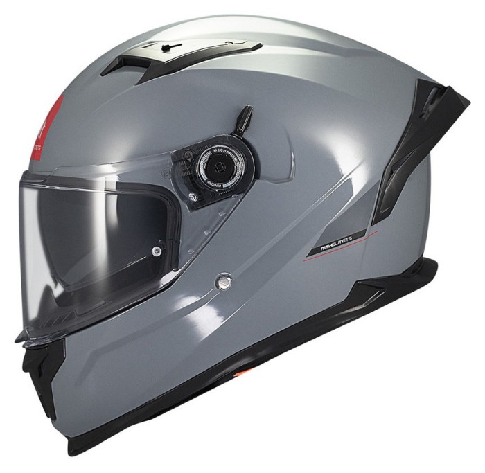 Мотошолом MT BRAKER SV Solid Gloss Grey A12