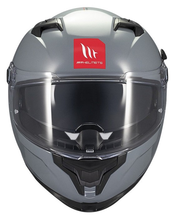 Мотошолом MT BRAKER SV Solid Gloss Grey A12