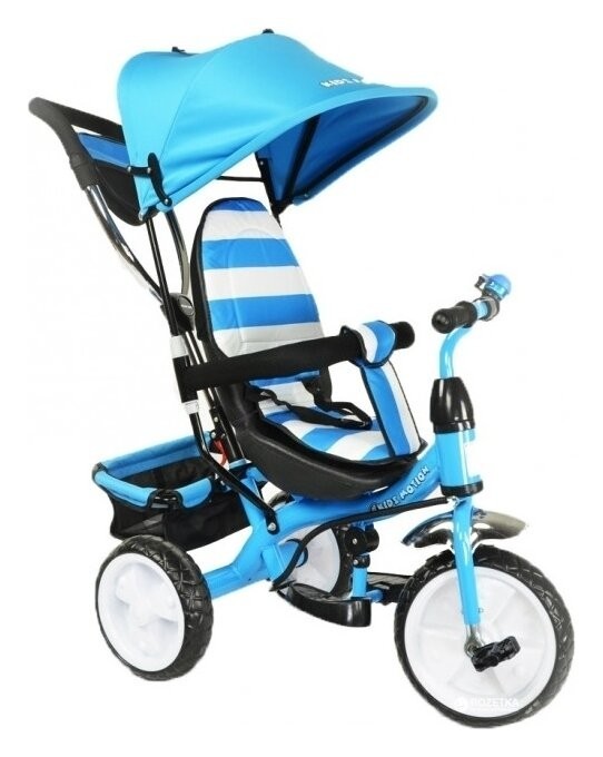 Велосипед дитячий 3х колісний Kidzmotion Tobi Junior BLUE, укр, укр