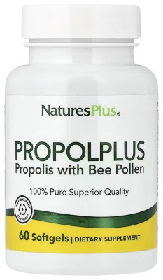 Propolplus, Propolis with Bee Pollen - 60 softgels