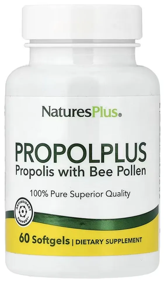 Propolplus, Propolis with Bee Pollen - 60 softgels (DSN_2023-10-6840)