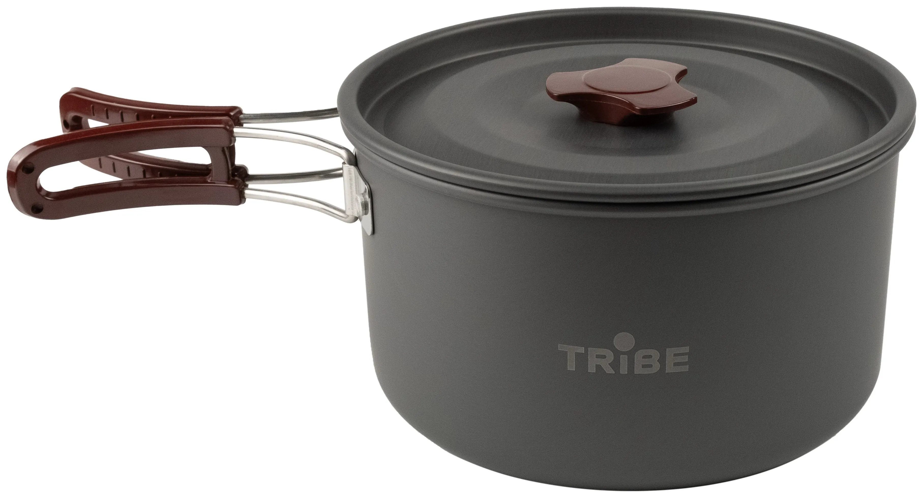 Казанок Tribe Pot 1,9 л Alu алюмінієвий T-FH-0014-grey (T-FH-0014-grey)