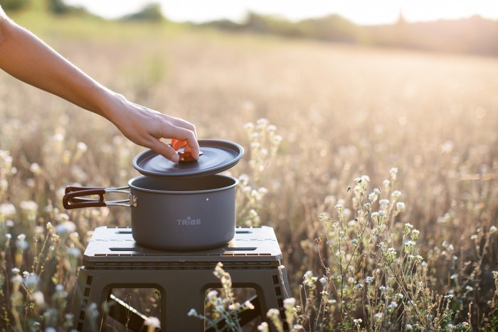 Казанок Tribe Pot 1,9 л Alu алюмінієвий T-FH-0014-grey