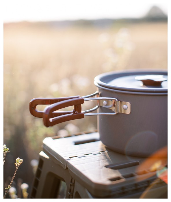 Казанок Tribe Pot 1,9 л Alu алюмінієвий T-FH-0014-grey