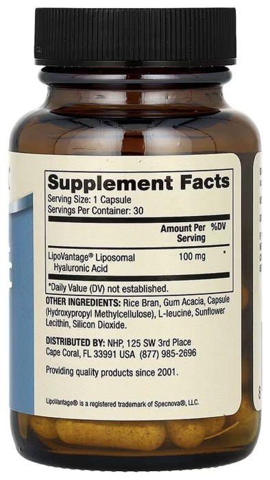 Liposomal Hyaluronic Acid - 30 caps (До 11.26)
