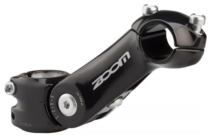 Вынос руля ZOOM TDS-C297-8/ISO-C 1-1/8", 105мм, 25,4мм