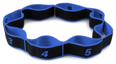 Эспандер с петлями для растяжки PowerPlay PP_4311 Fitness Band Синяя (88*4см.)