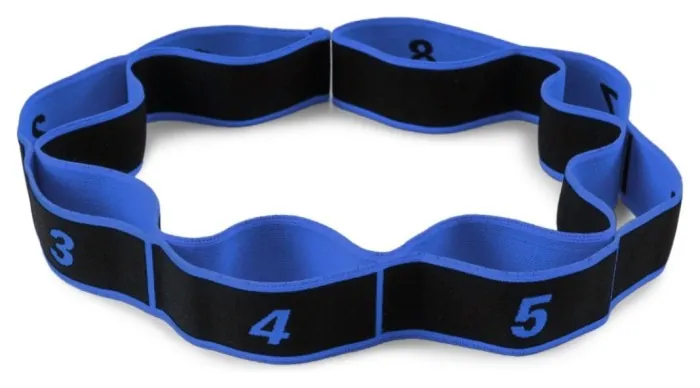 Эспандер с петлями для растяжки PowerPlay PP_4311 Fitness Band Синяя (88*4см.)