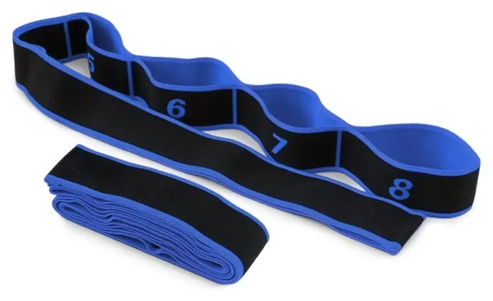 Эспандер с петлями для растяжки PowerPlay PP_4311 Fitness Band Синяя (88*4см.)