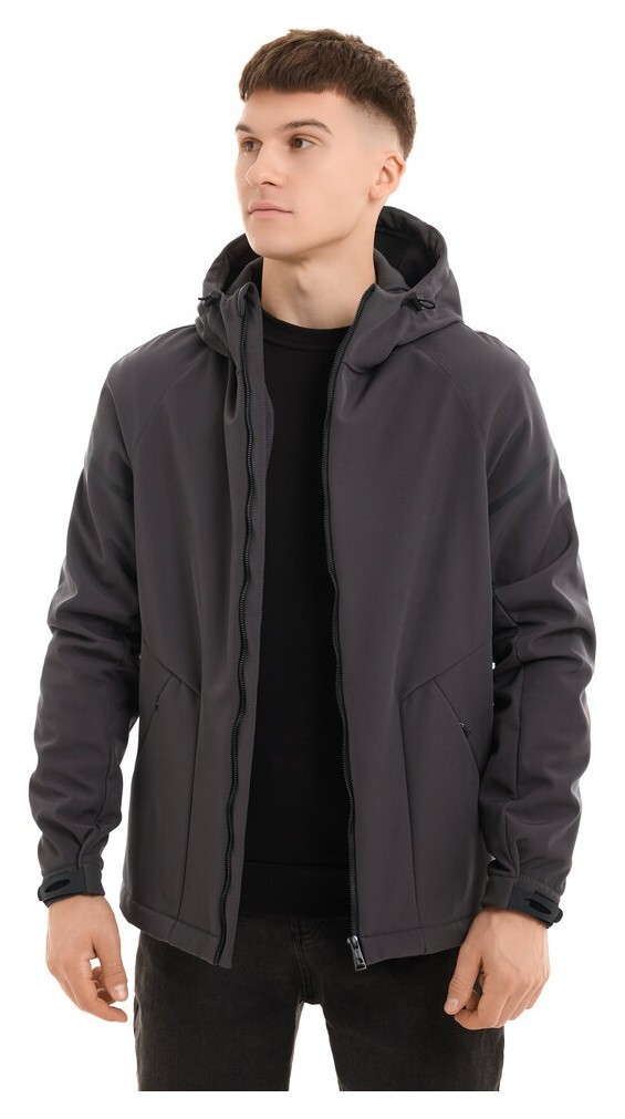 Куртка Pobedov Vector Темно-серый M OWku3 170Mdge