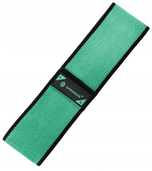 Резинка для фітнесу та спорту із тканини Springos Hip Band Size L FA0111