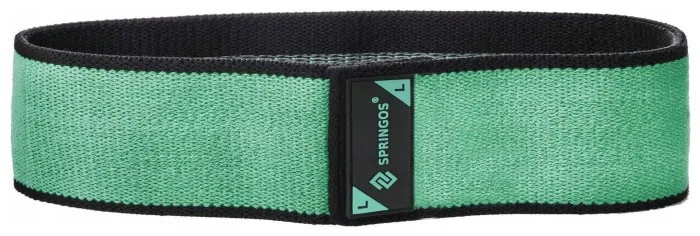 Резинка для фітнесу та спорту із тканини Springos Hip Band Size L FA0111