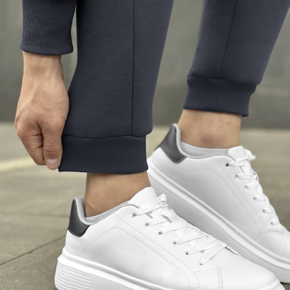 Темно-сірий спортивний чоловічий костюм осінь/зима Pobedov Space. Сірий спортивний костюм., укр, укр