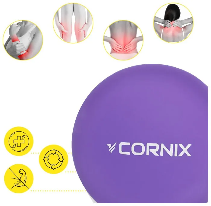 Массажный мяч Cornix Lacrosse Ball 6.3 см XR-0119 Purple