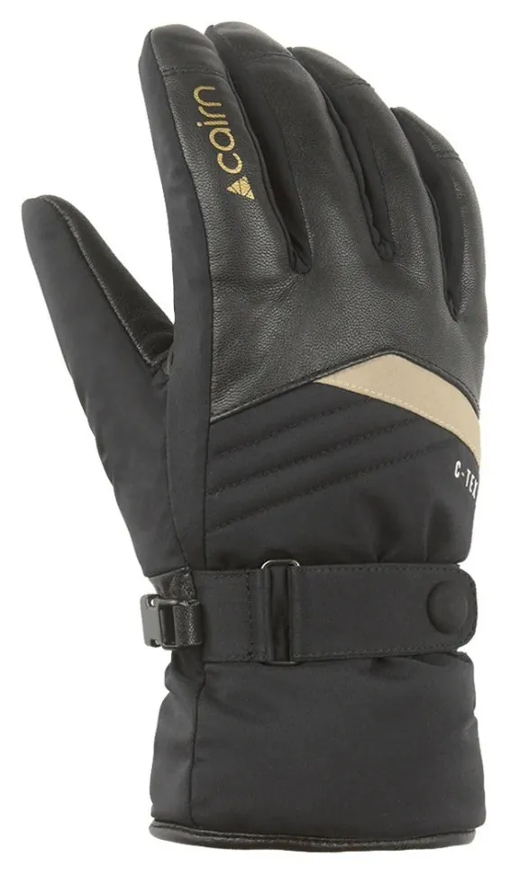 Cairn рукавички лижні Masaya W black-gold 6 (6)
