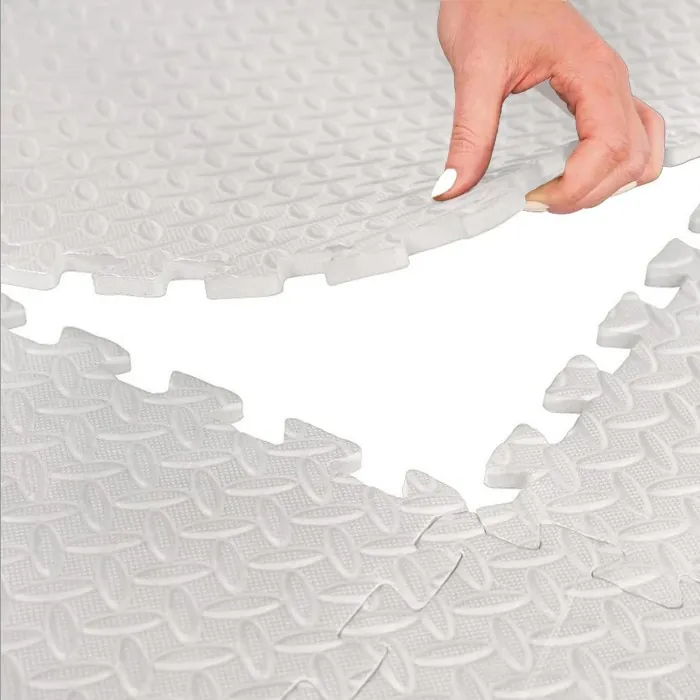 Мат-пазл (ластівчин хвіст) Cornix Mat Puzzle EVA 120 x 120 x 1 cм XR-0233 White