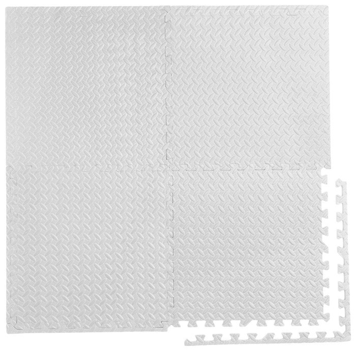 Мат-пазл (ластівчин хвіст) Cornix Mat Puzzle EVA 120 x 120 x 1 cм XR-0233 White
