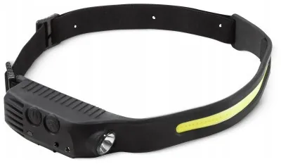 Ліхтар налобний Mountain Goat LED 350 lm акумуляторний, з бічним світлом Black (P-5907739318305)
