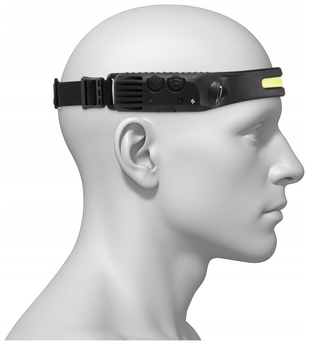 Ліхтар налобний Mountain Goat LED 350 lm акумуляторний, з бічним світлом Black (P-5907739318305)