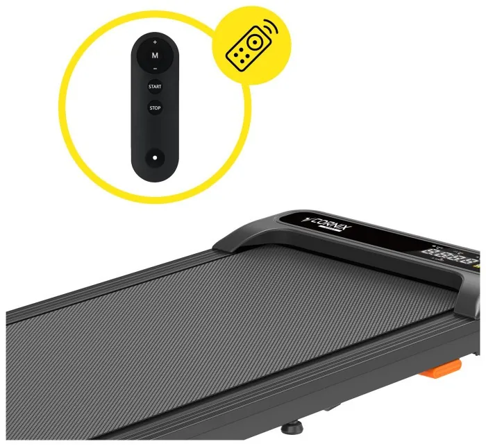 Бігова доріжка для ходьби Cornix Lexi Walking Pad з функцією вібрації Black
