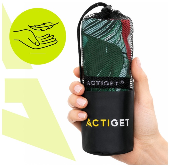 Рушник спортивний Actiget 180 x 100 см з мікрофібри ACT0196