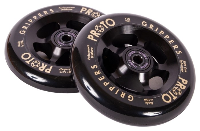 Колеса для трюкового самокату Proto Gripper Pro Scooter Wheels 2-Pack 110mm - Black On Black