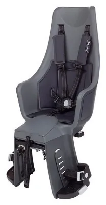 Дитяче велокрісло Bobike Exclusive maxi Plus Carrier / Urban grey