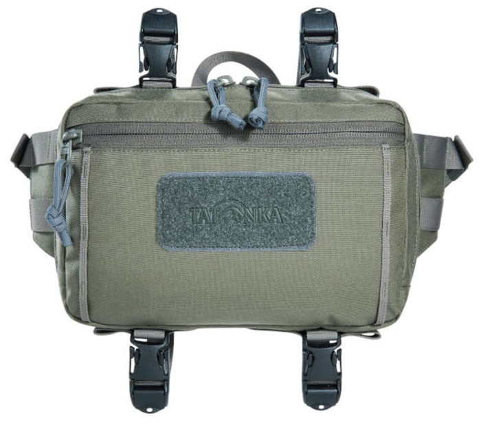 Сумка на пояс Tatonka Hip & Bar Pouch BC, Stone Grey Olive