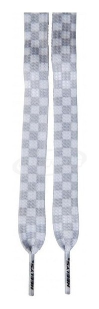 Шнурки Heelys Laces Bliss Check White/Silver