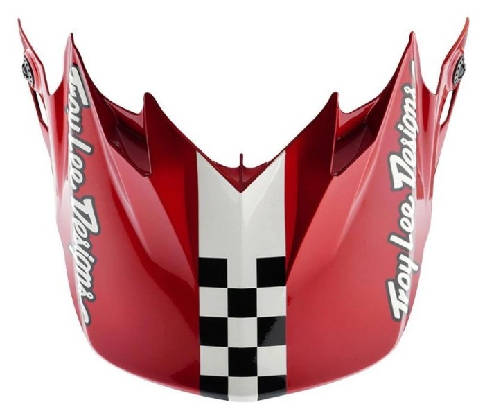 Мото шолом TLD GP PRO HELMET; FIFTY-50 [WHITE / RED] M