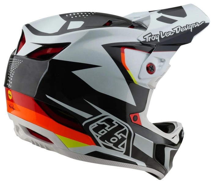 Велосипедный шлем TLD D4 CARBON HELMET; [OPTIC BLACK] M