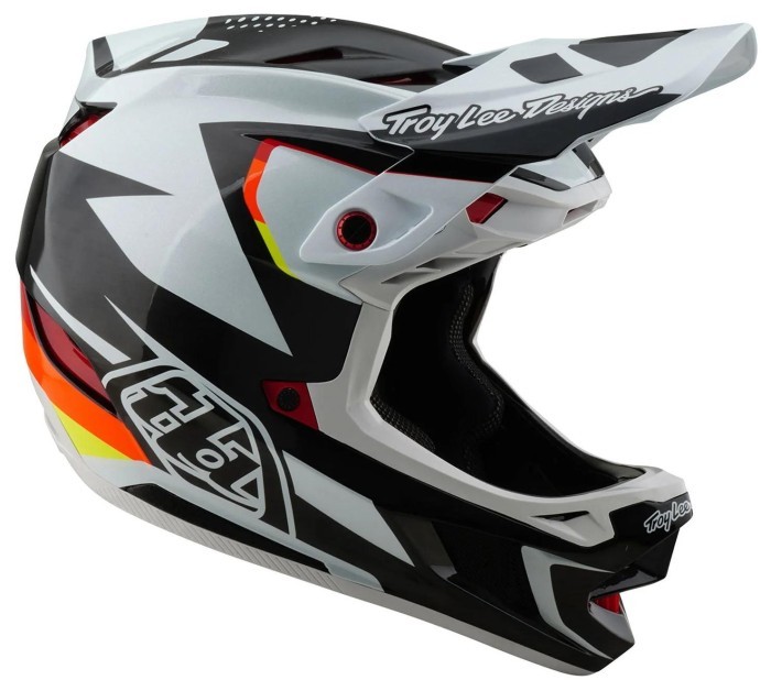 Велосипедный шлем TLD D4 CARBON HELMET; [OPTIC BLACK] M