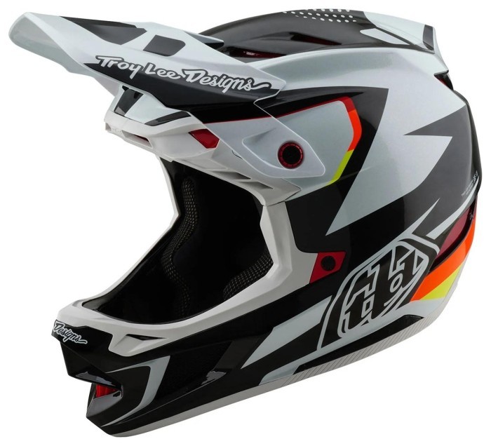 Велосипедный шлем TLD D4 CARBON HELMET; [OPTIC BLACK] M