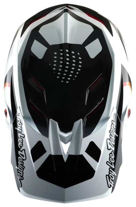 Велосипедный шлем TLD D4 CARBON HELMET; [OPTIC BLACK] M