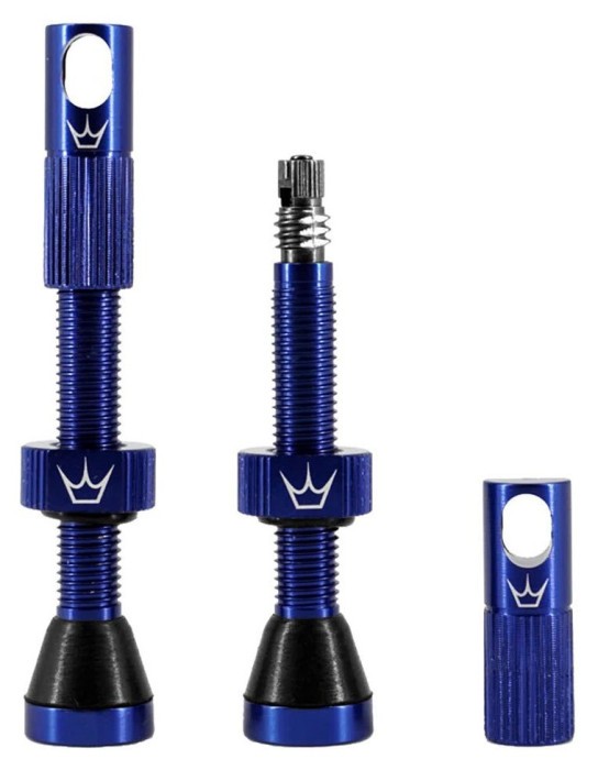 Ниппели Peaty's x Chris King Tubeless Valves, 42mm, Navy