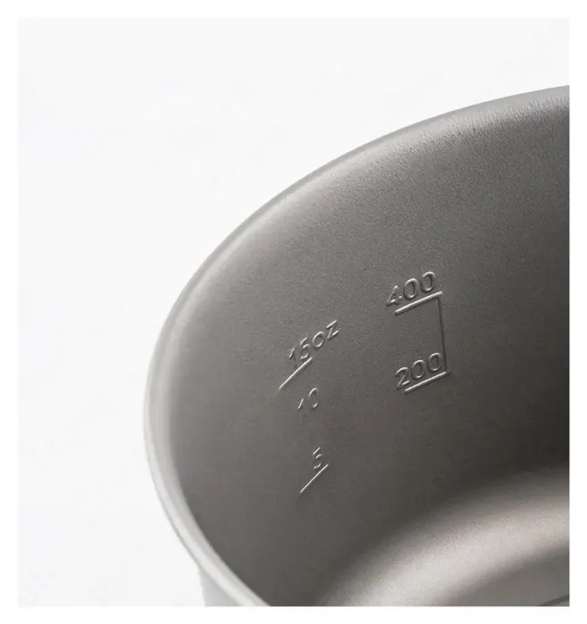 Каструля титанова 1.3л Mobi Garden NX20666033 titanium