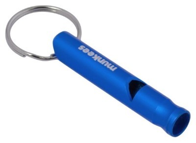 Munkees 3393 брелок-свисток Whistle Small Alu темно-синий