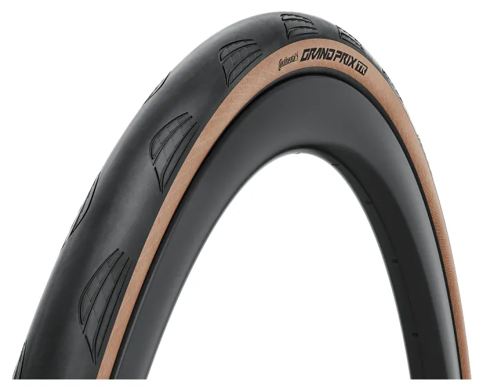 Покришка безкамерна Continental Grand Prix 28" | 28 X 1.25 | 700 X 32C TR чорна/коричнева складна