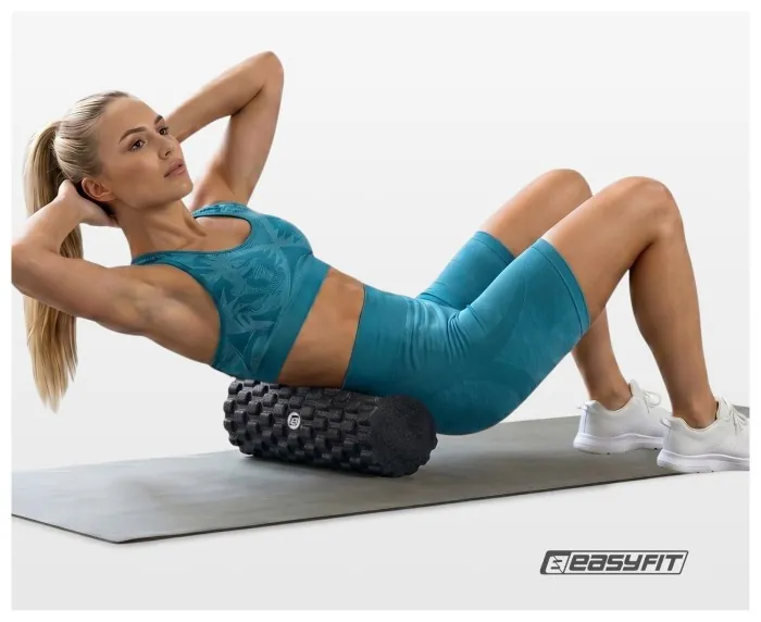 Масажний ролик EasyFit Grid Roller EPP 33 см