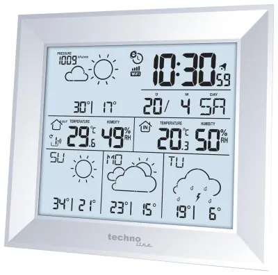 Метеостанція Technoline DirektWetter WD2000 Silver (WD2000)