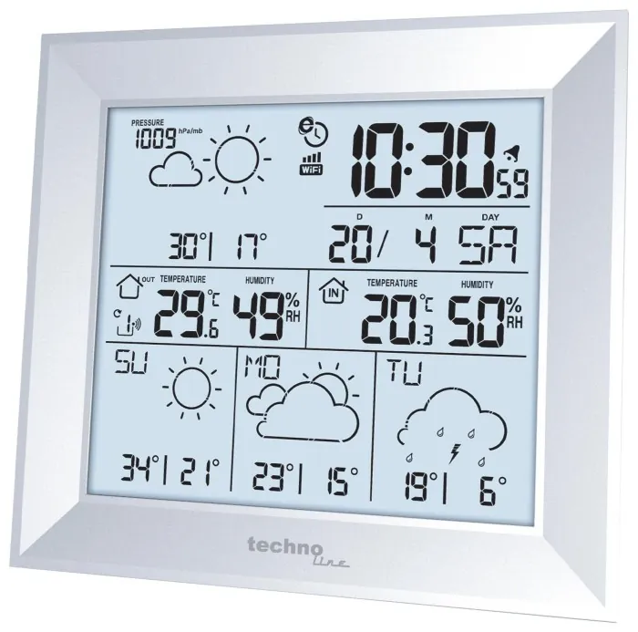 Метеостанція Technoline DirektWetter WD2000 Silver (WD2000)