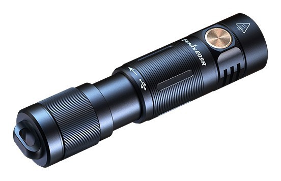 Ліхтар ручний Fenix E05R чорний