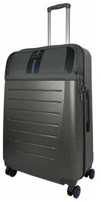 Валіза Semi Line 28" (L) Dark Brown/Blue Line (T5736-3)