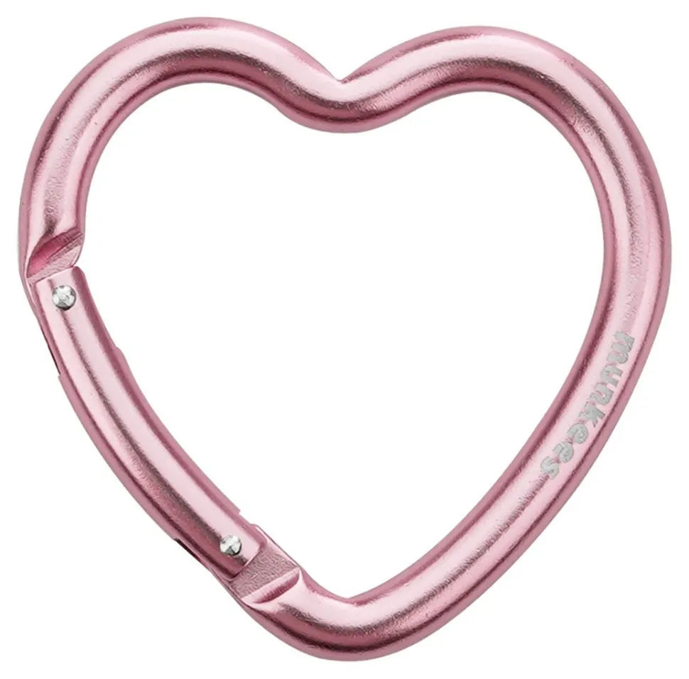 Munkees 32211 карабін Heart pink (32211-PK)