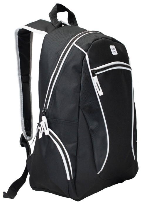 Рюкзак міський Semi Line 18 Black/White Elements (J4917-1)