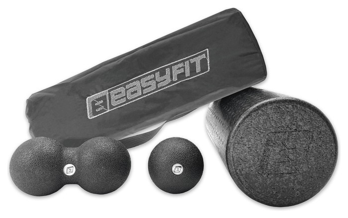 Набір для масажу EasyFit MioSet-L (2 м'ячика+ролик)