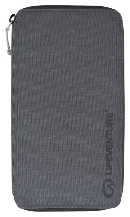 Кошелек Lifeventure Recycled RFID Travel Wallet grey