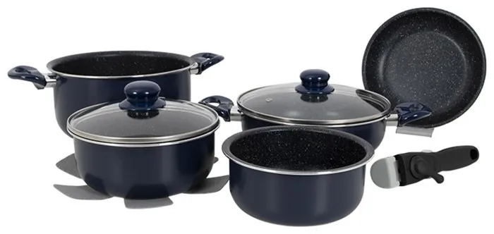 Набор посуды Gimex Cookware Set induction 8 предметов Bule (6977228)