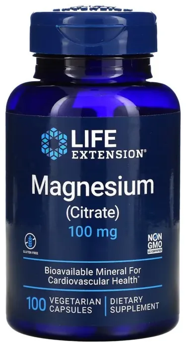 Magnesium (Citrate) 100 mg - 100 vcaps